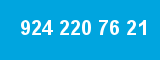 924 220 76 21 924 220 76 21